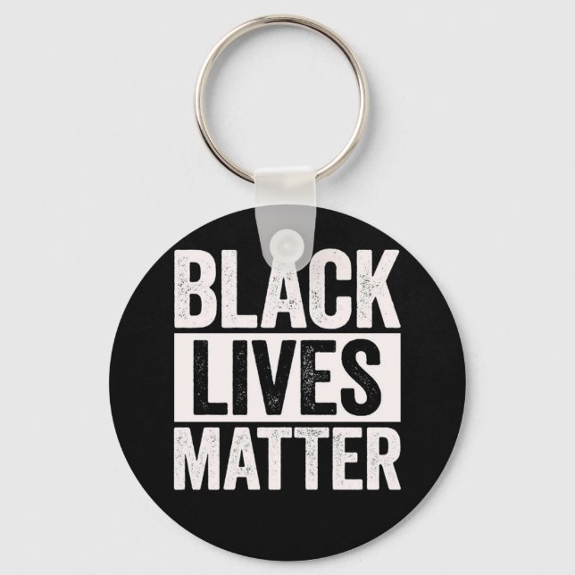 Black Lives Matter Nyckelring (Framsida)