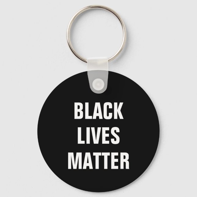 Black Lives Matter Nyckelring (Framsida)