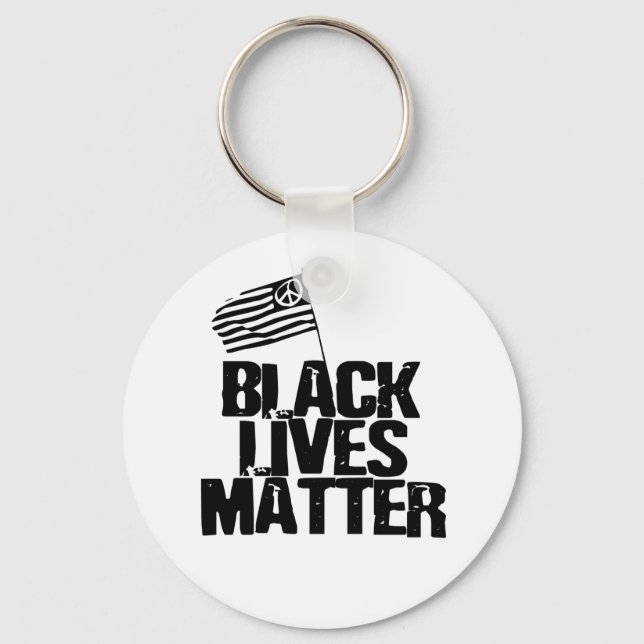 Black Lives Matter Nyckelring (Framsida)