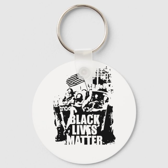 Black Lives Matter Nyckelring (Framsida)