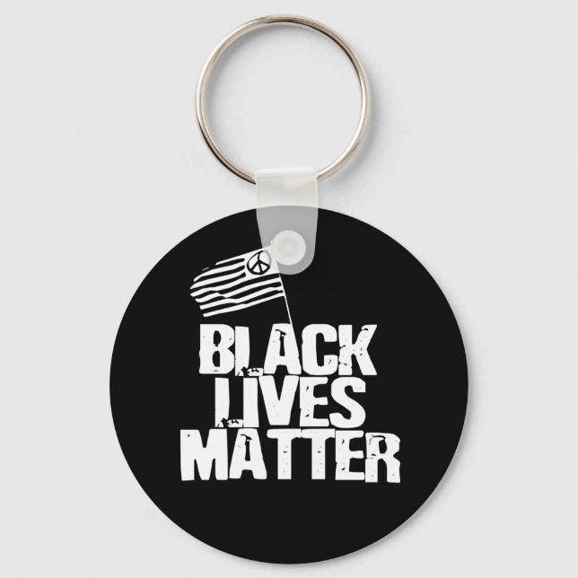 Black Lives Matter Nyckelring (Framsida)