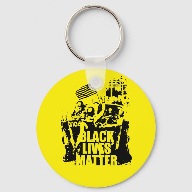 Black Lives Matter Nyckelring (Framsida)