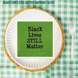Black Lives Matter Pappersservett