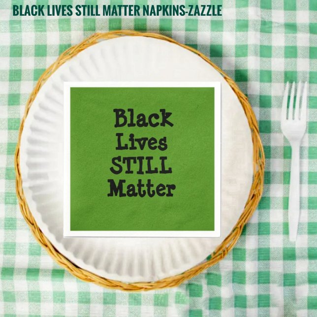 Black Lives Matter Pappersservett (Skapare uppladdad)