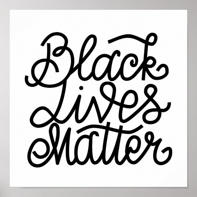 Black Lives Matter Poster (Framsidan)