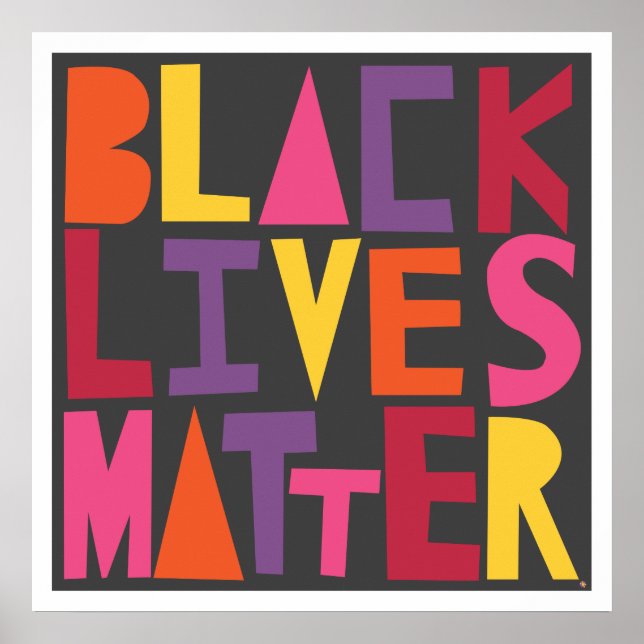 Black Lives Matter Poster (Framsidan)