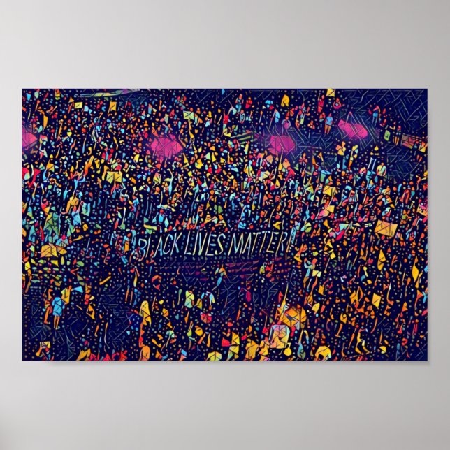 Black Lives Matter Poster (Framsidan)