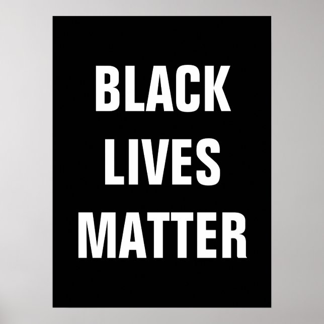 Black Lives Matter Poster (Framsidan)