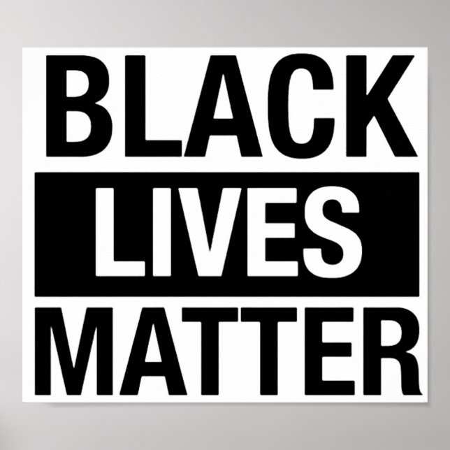 Black Lives Matter Poster (Framsidan)