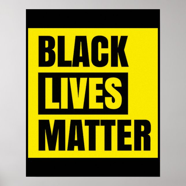 Black Lives Matter Poster (Framsidan)