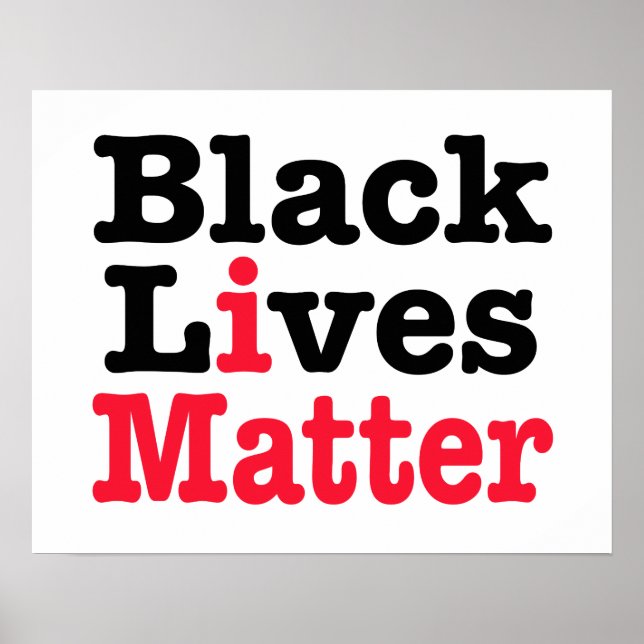 Black Lives Matter Poster (Framsidan)