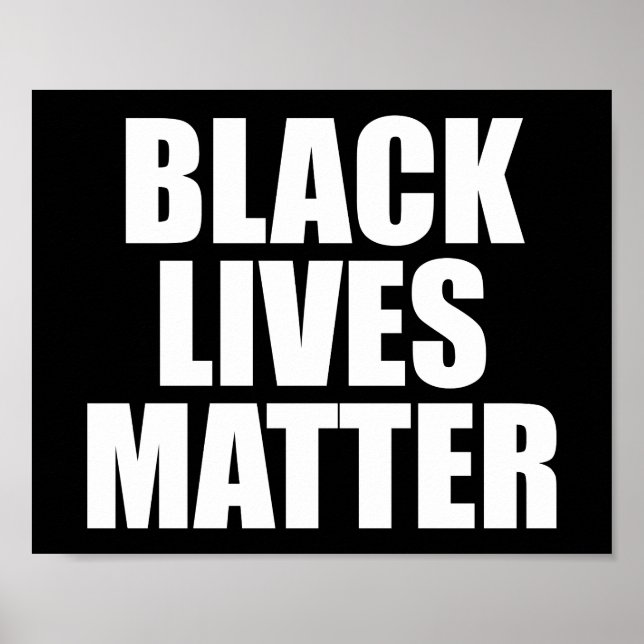 Black Lives Matter Poster (Framsidan)