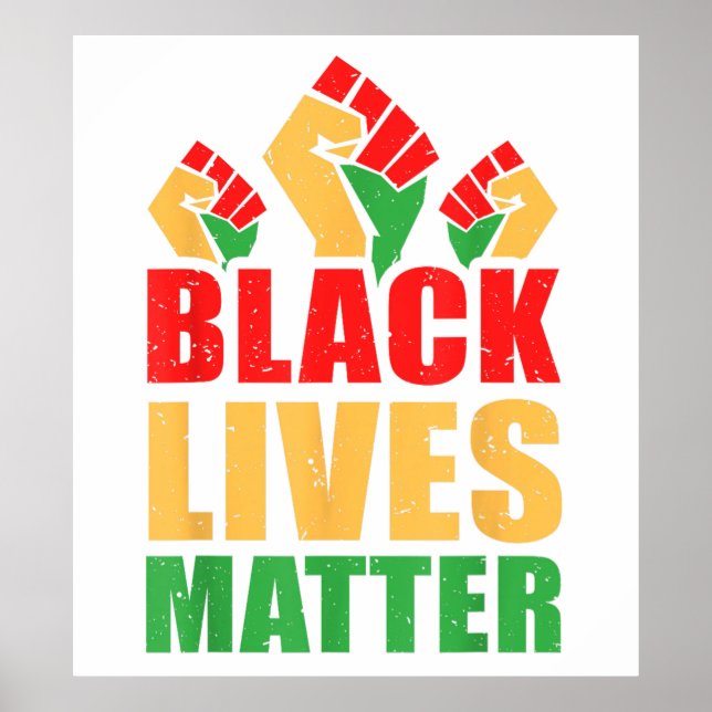Black Lives Matter Poster (Framsidan)