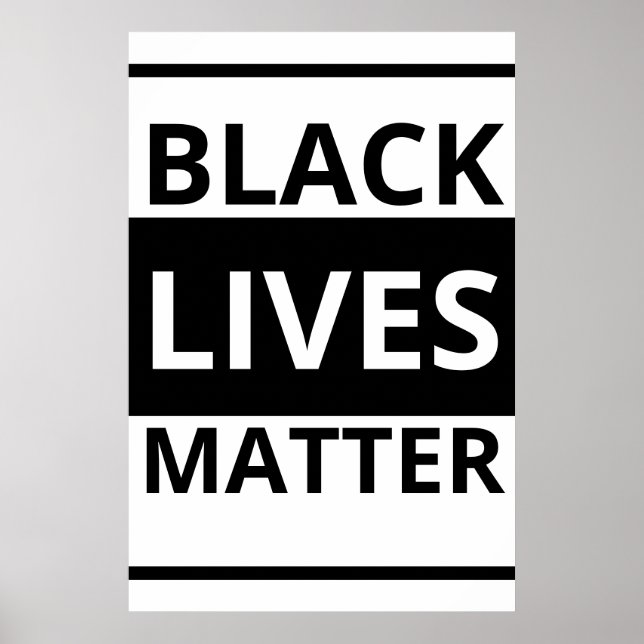 Black Lives Matter Poster (Framsidan)