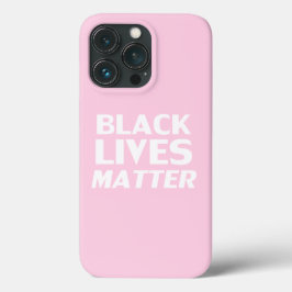Black Lives Matter rosa white modern typografi
