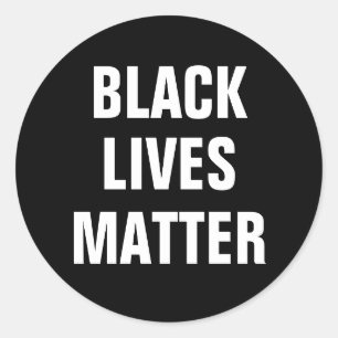 Black Lives Matter Runt Klistermärke