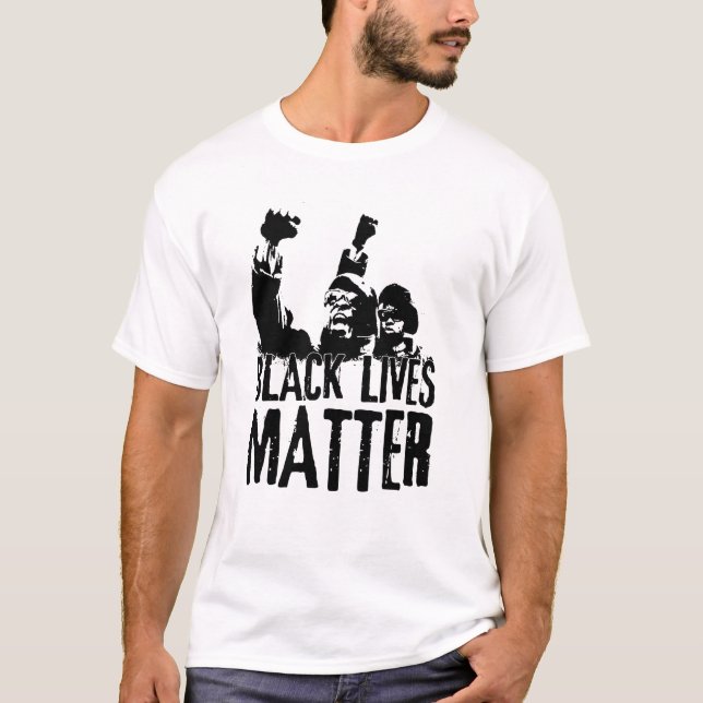 Black Lives Matter T Shirt (Framsida)