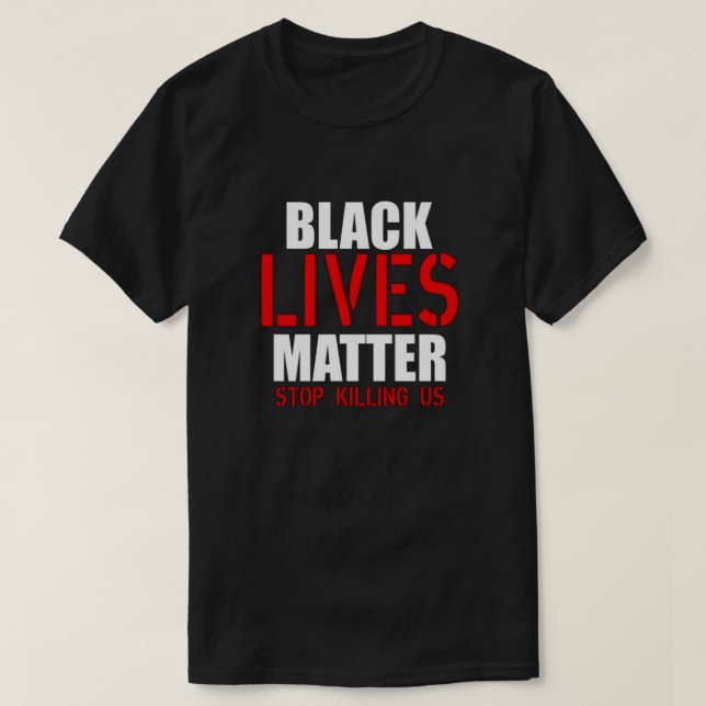 Black Lives Matter T-Shirt (Design framsida)
