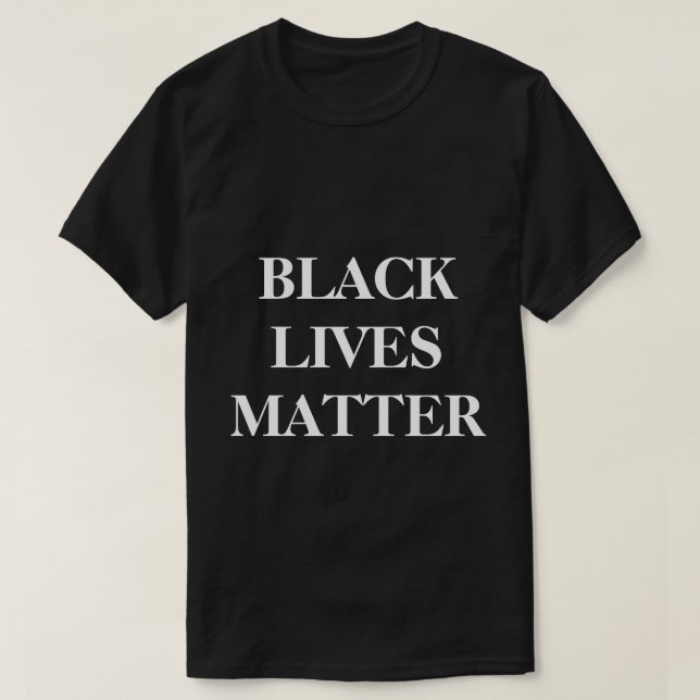 Black Lives Matter T Shirt (Design framsida)