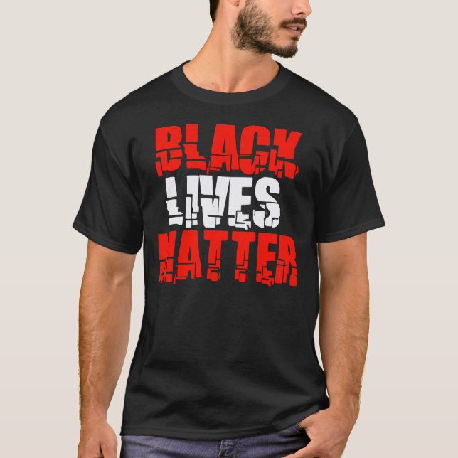 Black Lives Matter T-shirt (Framsida)