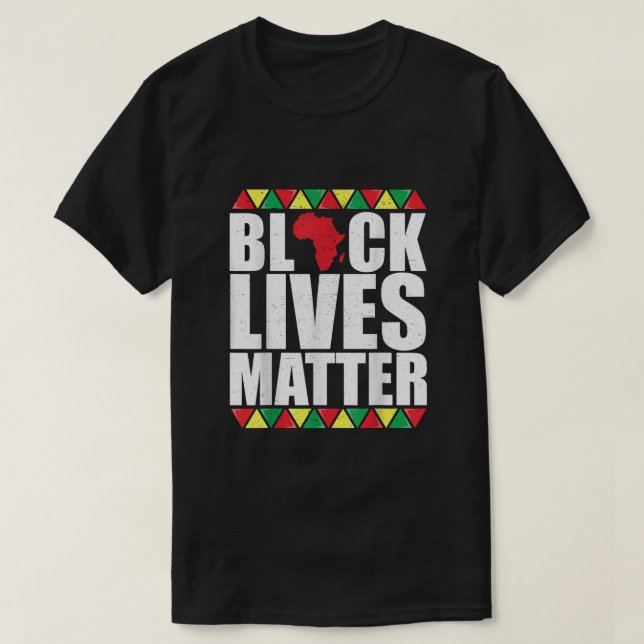 Black Lives Matter T Shirt (Design framsida)