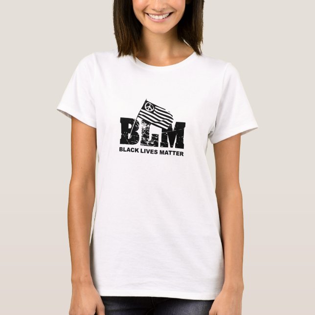 Black Lives Matter T Shirt (Framsida)