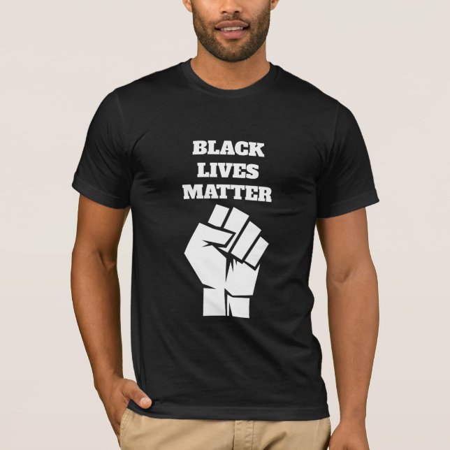 Black Lives Matter T Shirt (Framsida)