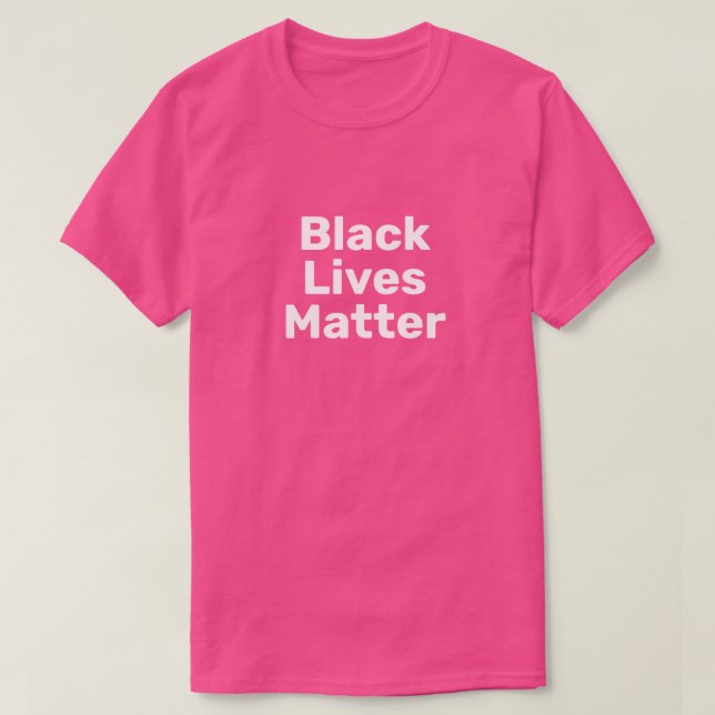 Black Lives Matter T Shirt (Design framsida)