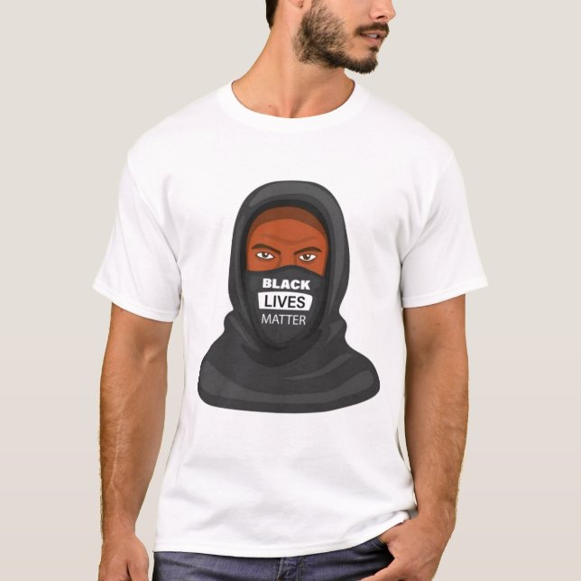 Black Lives Matter-tröja, blm T Shirt (Framsida)