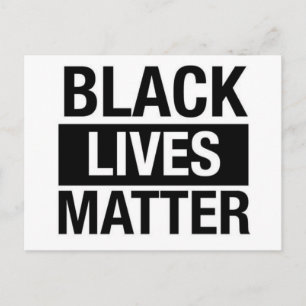 Black Lives Matter Vykort