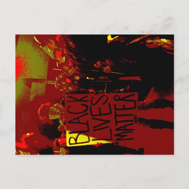 Black Lives Matter Vykort (Framsida)