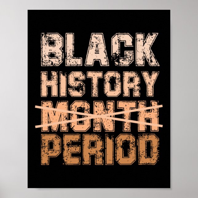 Black Lives Problem - Coolt Svarta historiemånaden Poster (Framsidan)