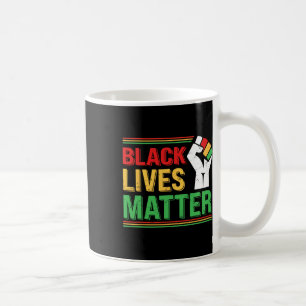 Black Lives Problem Svarta historiemånadens firand Kaffemugg