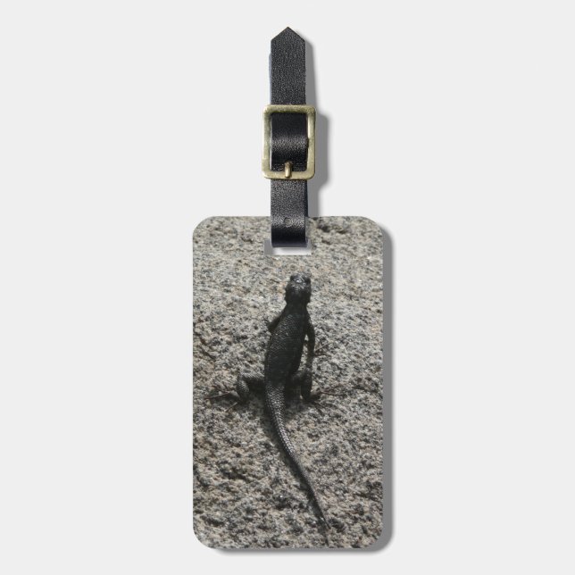 Black Lizard Bagagebricka (Vertikal Framsida)