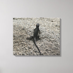 Black Lizard Canvastryck