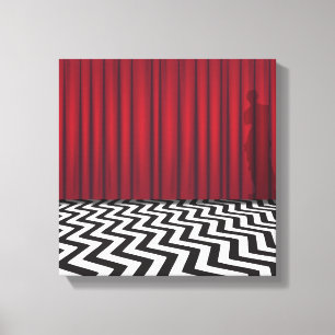 Black Lodge Twin Peaks Canvastryck
