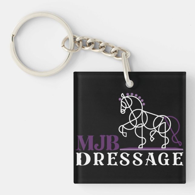 Black logo MJB Dressage  (Framsidan)