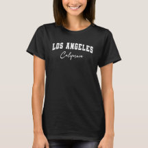 Black Los Angeles, Kalifornien T-Shirt