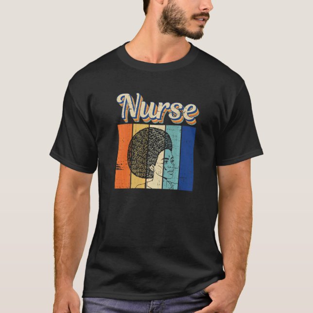 Black LPN Nurses Matter African American Black His T Shirt (Framsida)