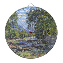 Black Lutschina (av Ferdinand Hodler) Darttavla