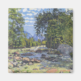 Black Lutschina (av Ferdinand Hodler) Magnet