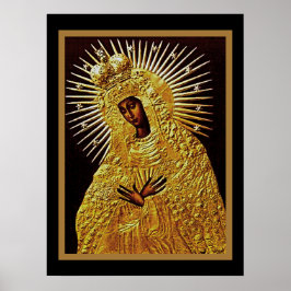 Black Madonna i Prayer Poster