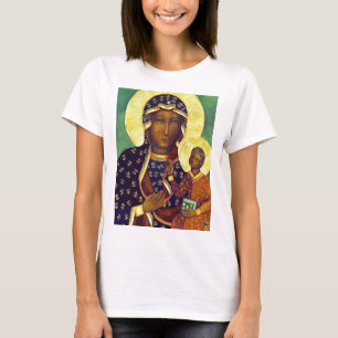 Black Madonna Icon Polen T Shirt