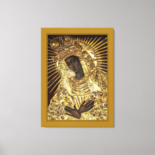 BLACK MADONNA-Kanvastrycket har startats Canvastryck