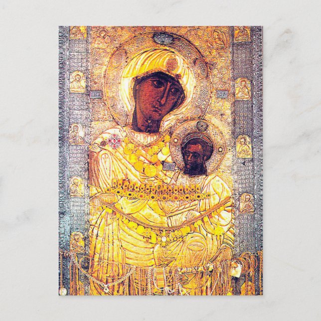 Black Madonna Vykort (Framsida)