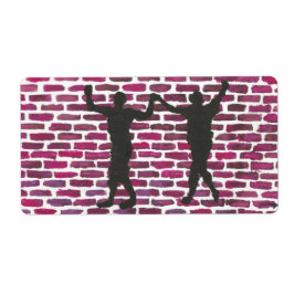 Black Magic Hollyhock by Yeshaya Dank Wood Wall Ar Fraktsedel