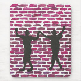 Black Magic Hollyhock by Yeshaya Dank Wood Wall Ar Musmatta