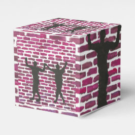 Black Magic Hollyhock by Yeshaya Dank Wood Wall Ar Presentaskar