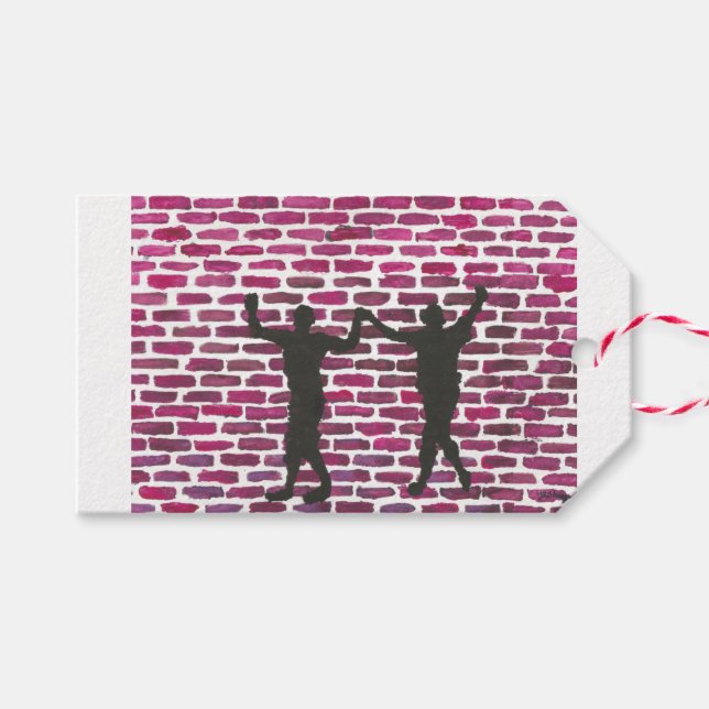 Black Magic Hollyhock by Yeshaya Dank Wood Wall Ar Presentetikett (Framsidan (Horizontal))