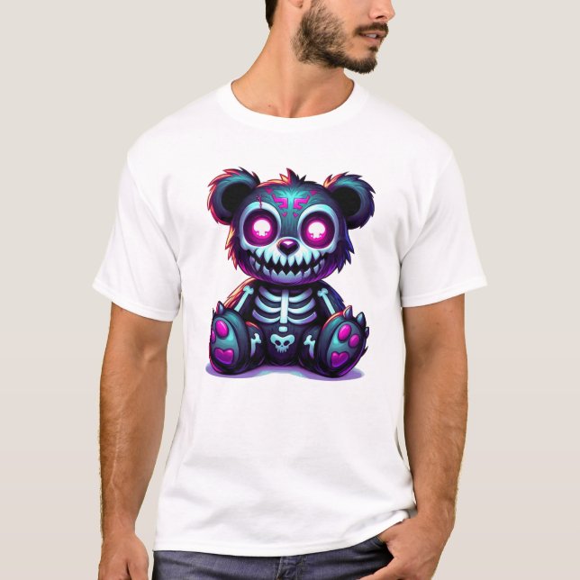 Black Magic Nalle T Shirt (Framsida)